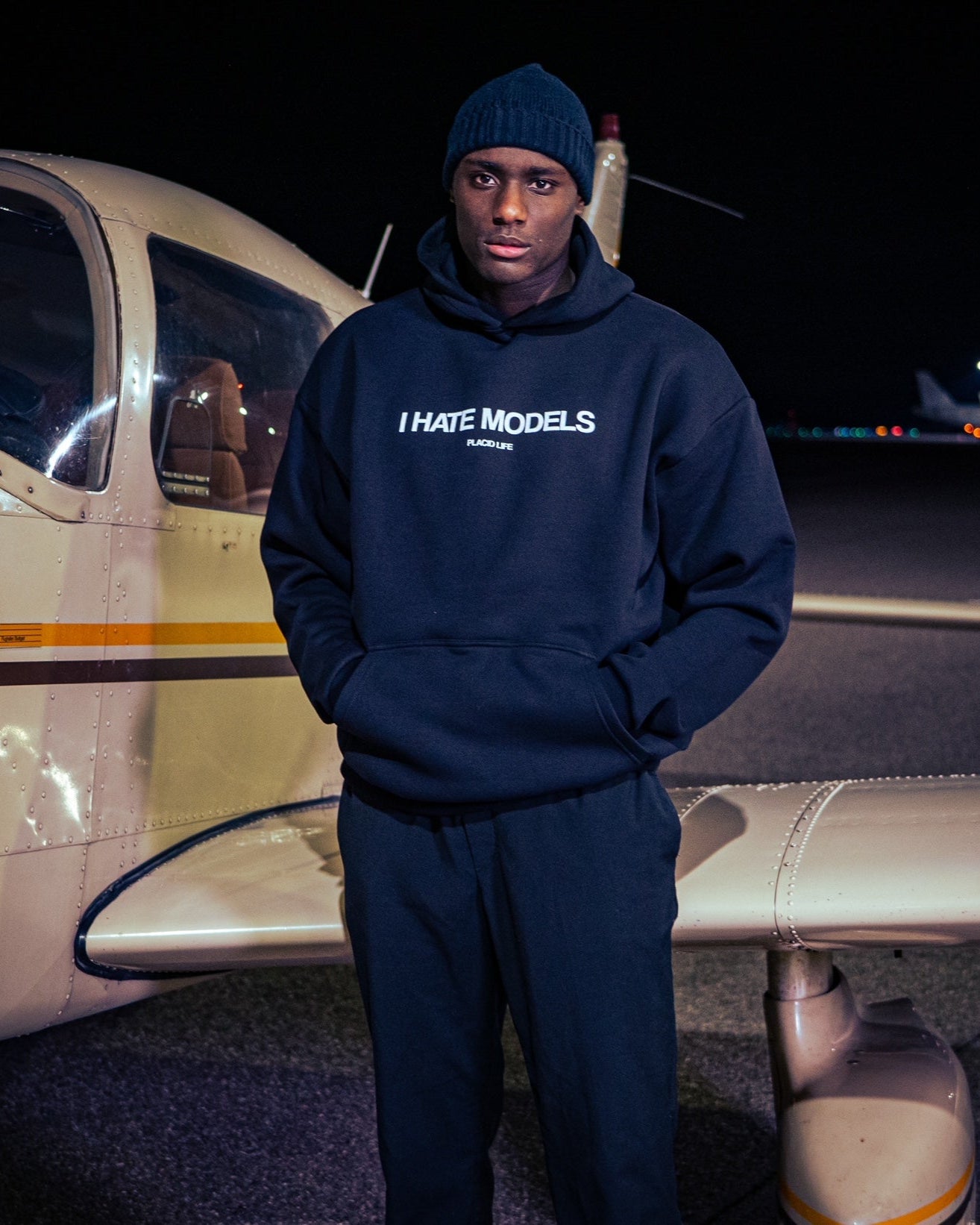 I HATE MODELS HOODIE