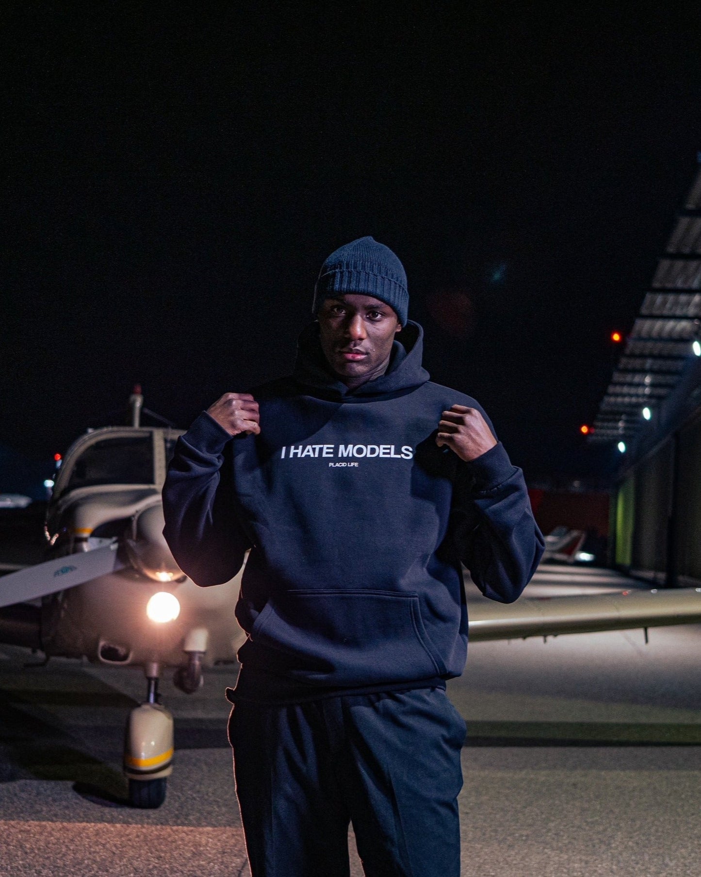 I HATE MODELS HOODIE